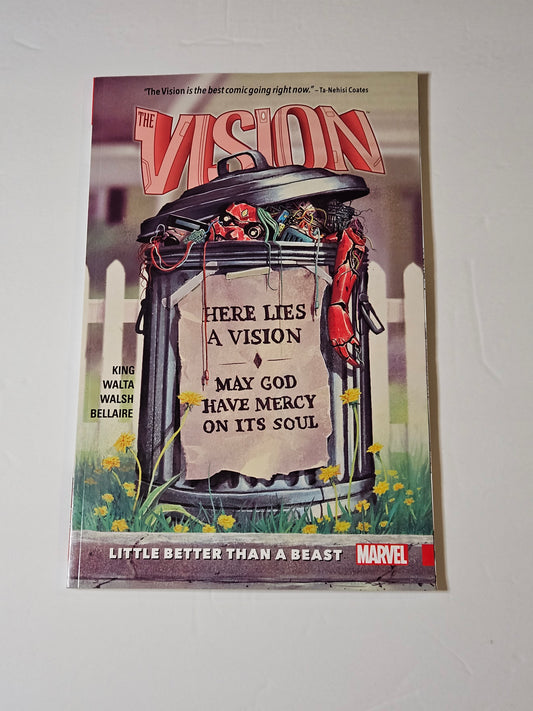 Marvel Vision 2: Little Better Than A Beast #7-12 (Paperback)