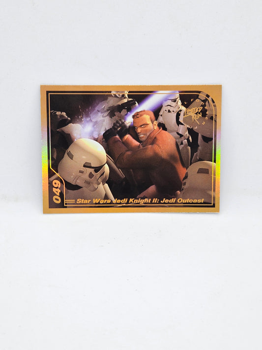 (S2.)049 Star Wars Jedi KnightII: Jedi Outcast LRG Trading Card (Gold)