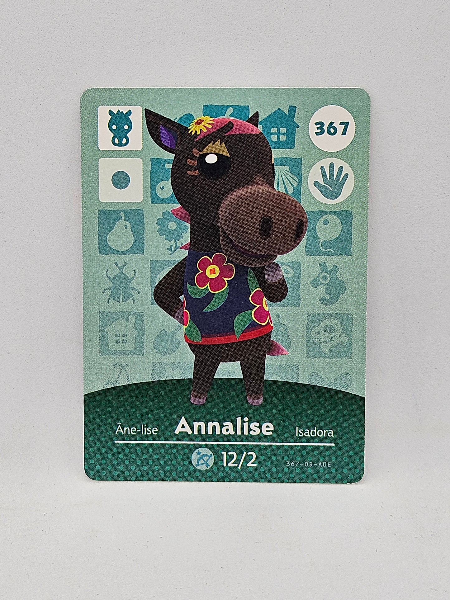 367 Annalise Animal Crossing Amiibo Card Series 4