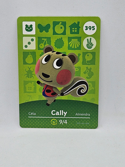 395 Cally Animal Crossing Amiibo Card Series 4