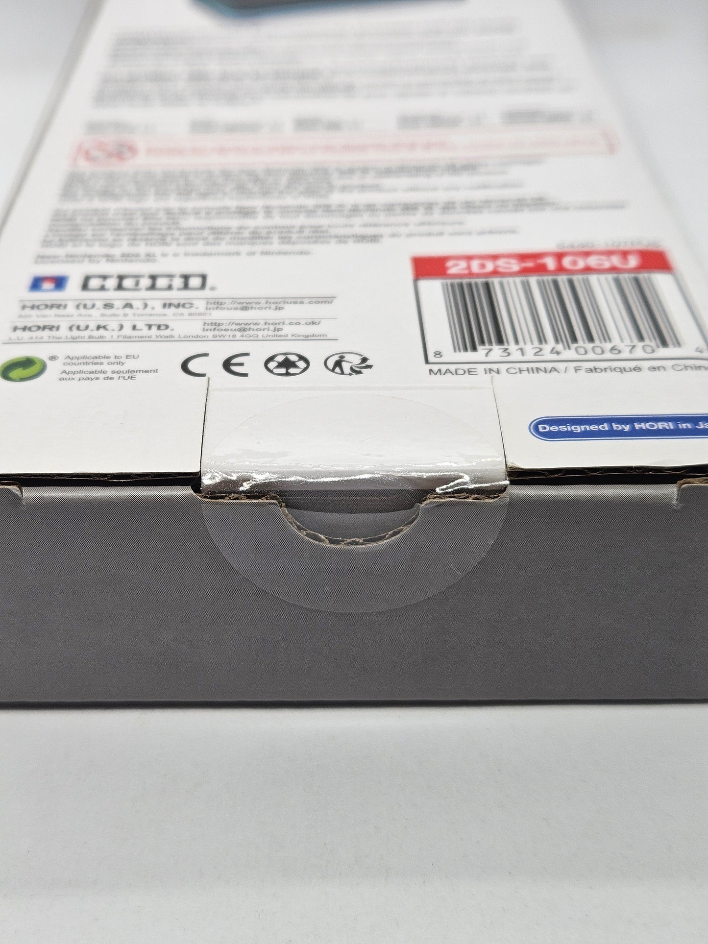 Hori Duraflexi Protector For New Nintendo 2ds XL (Sealed)