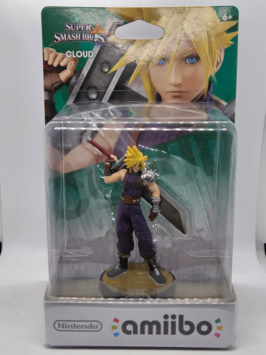 Cloud Amiibo Super Smash Bros. (Sealed)*