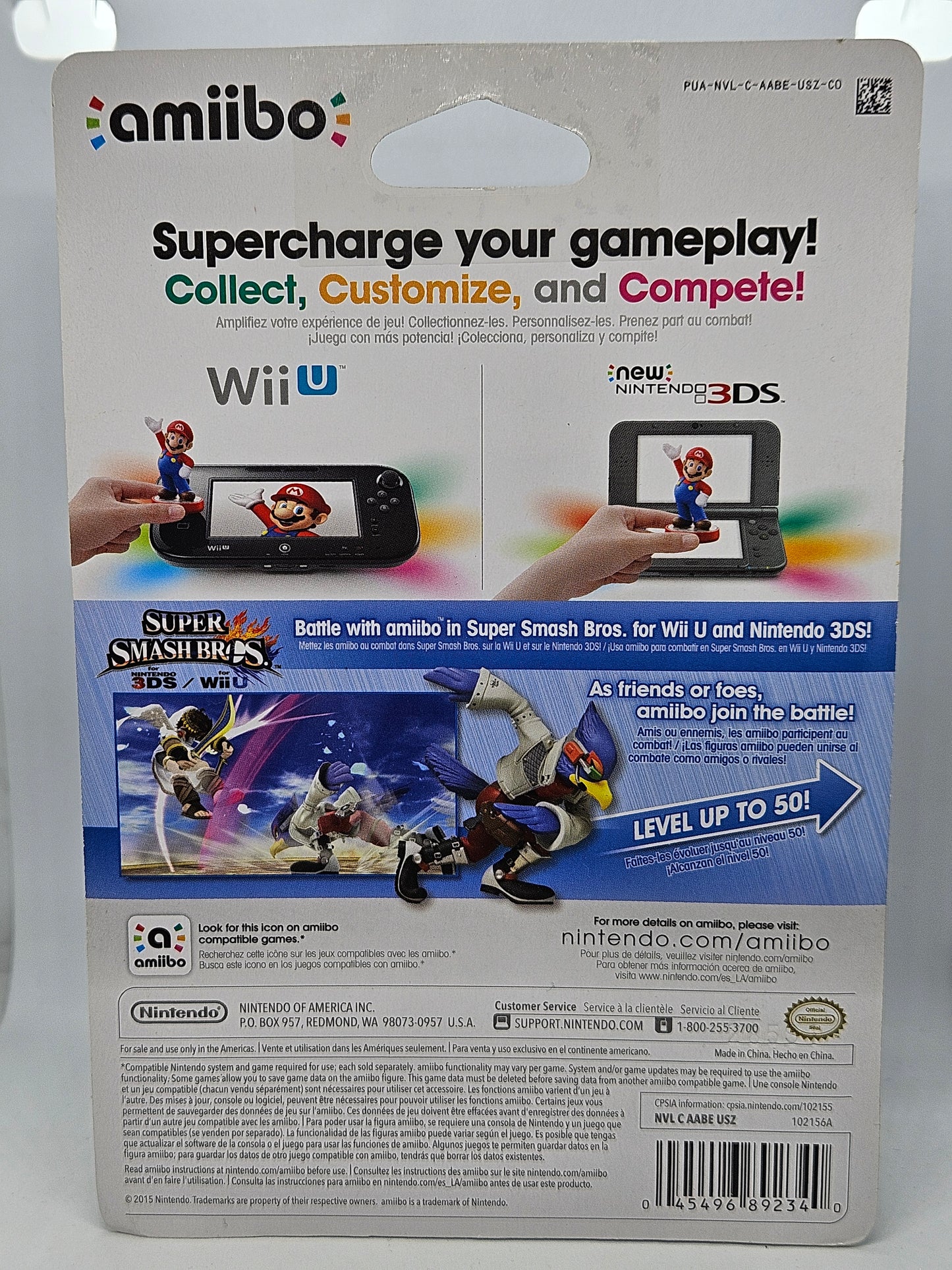 Falco Amiibo Super Smash Bros. (Sealed)