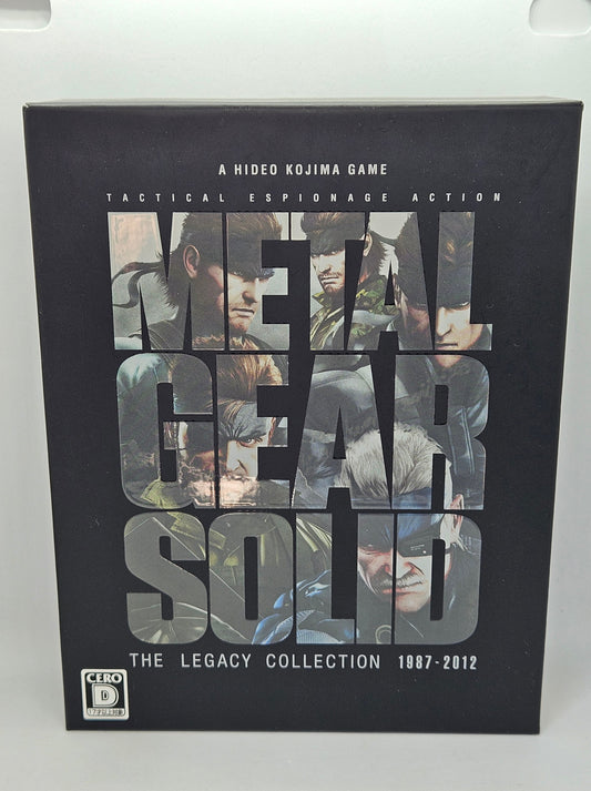 Metal Gear Solid The Legacy Collection 1987-2012 JPN Ver. (Complete)