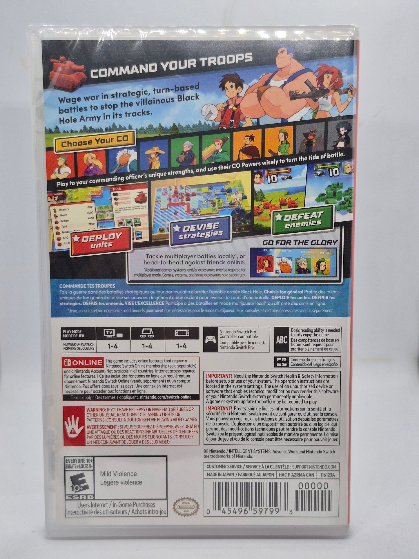Advance Wars 1+2 Re-Boot Camp (Sealed)