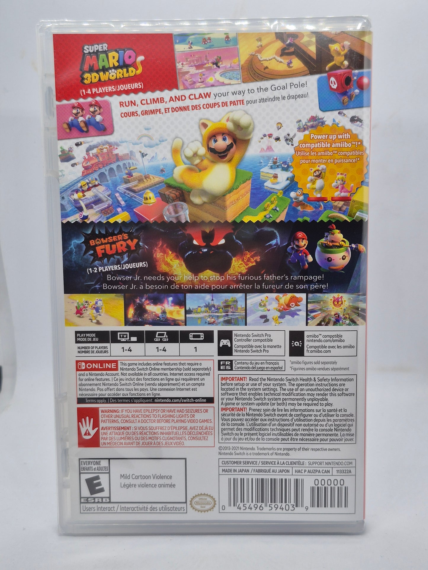 Super Mario 3D World Bowser's Fury (Sealed)