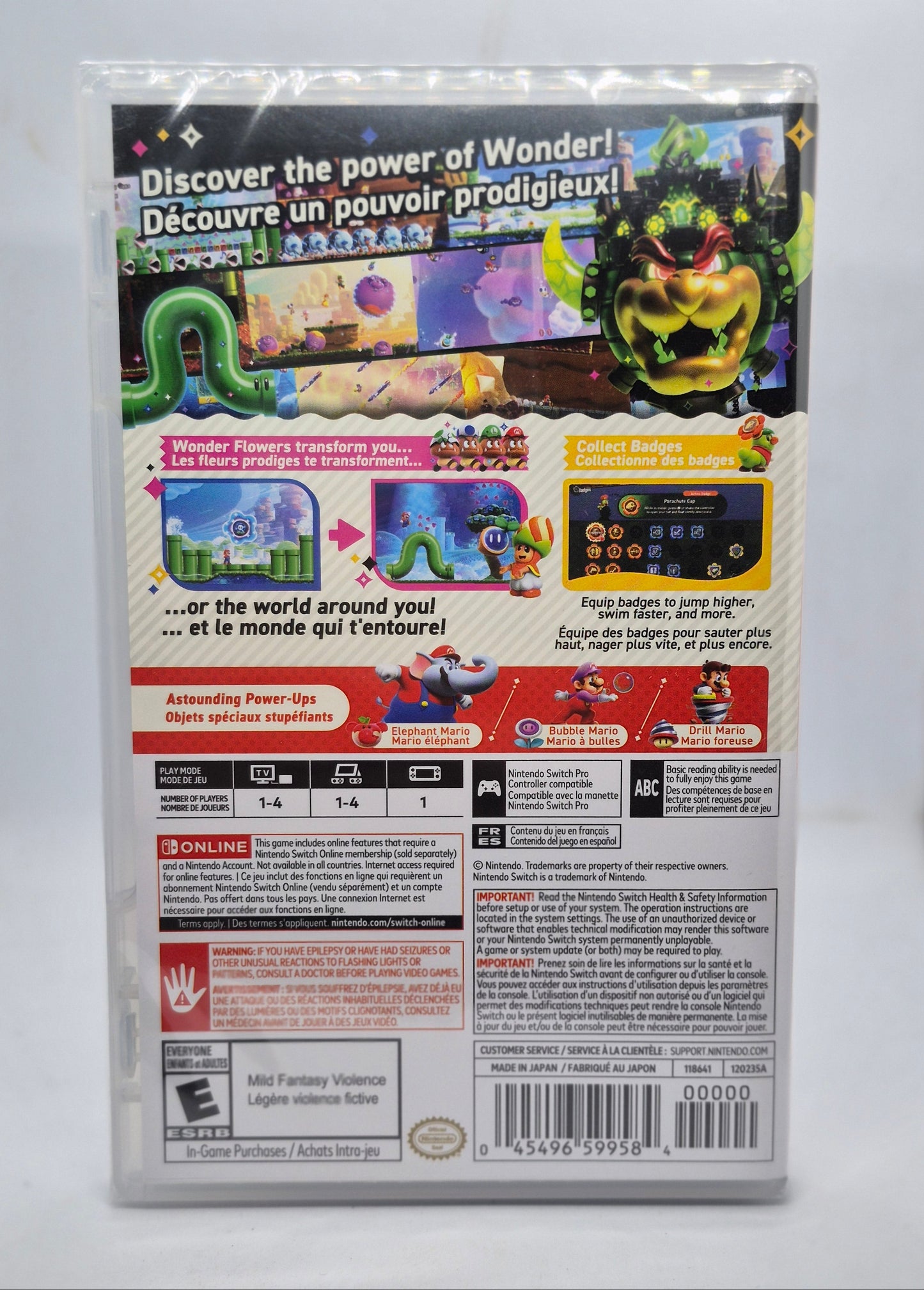 Super Mario Bros Wonder (Sealed)