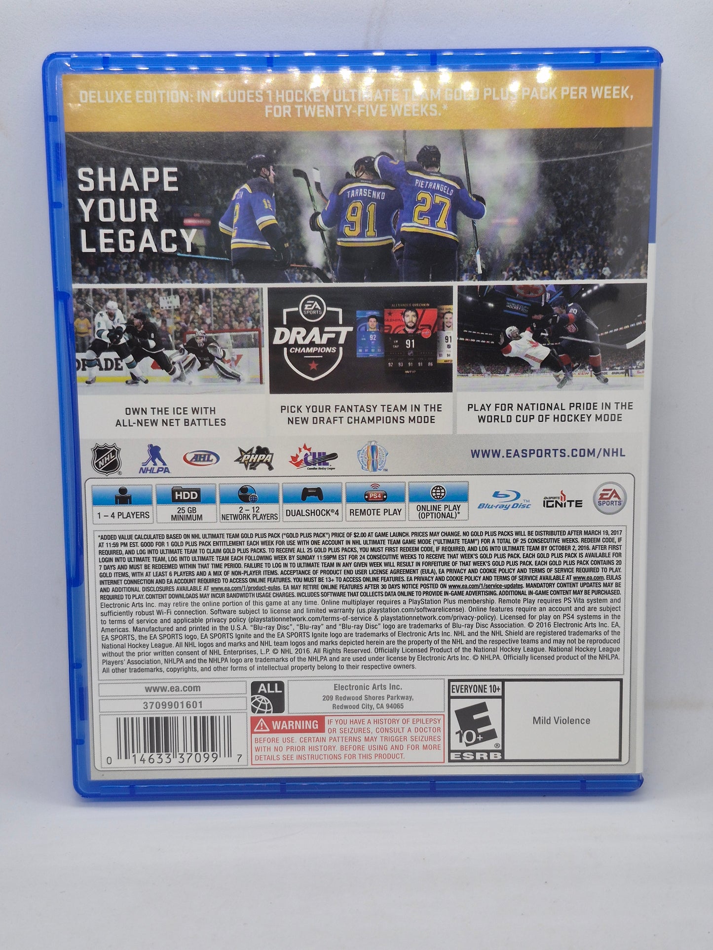 NHL 17 - Deluxe Edition (Complete)