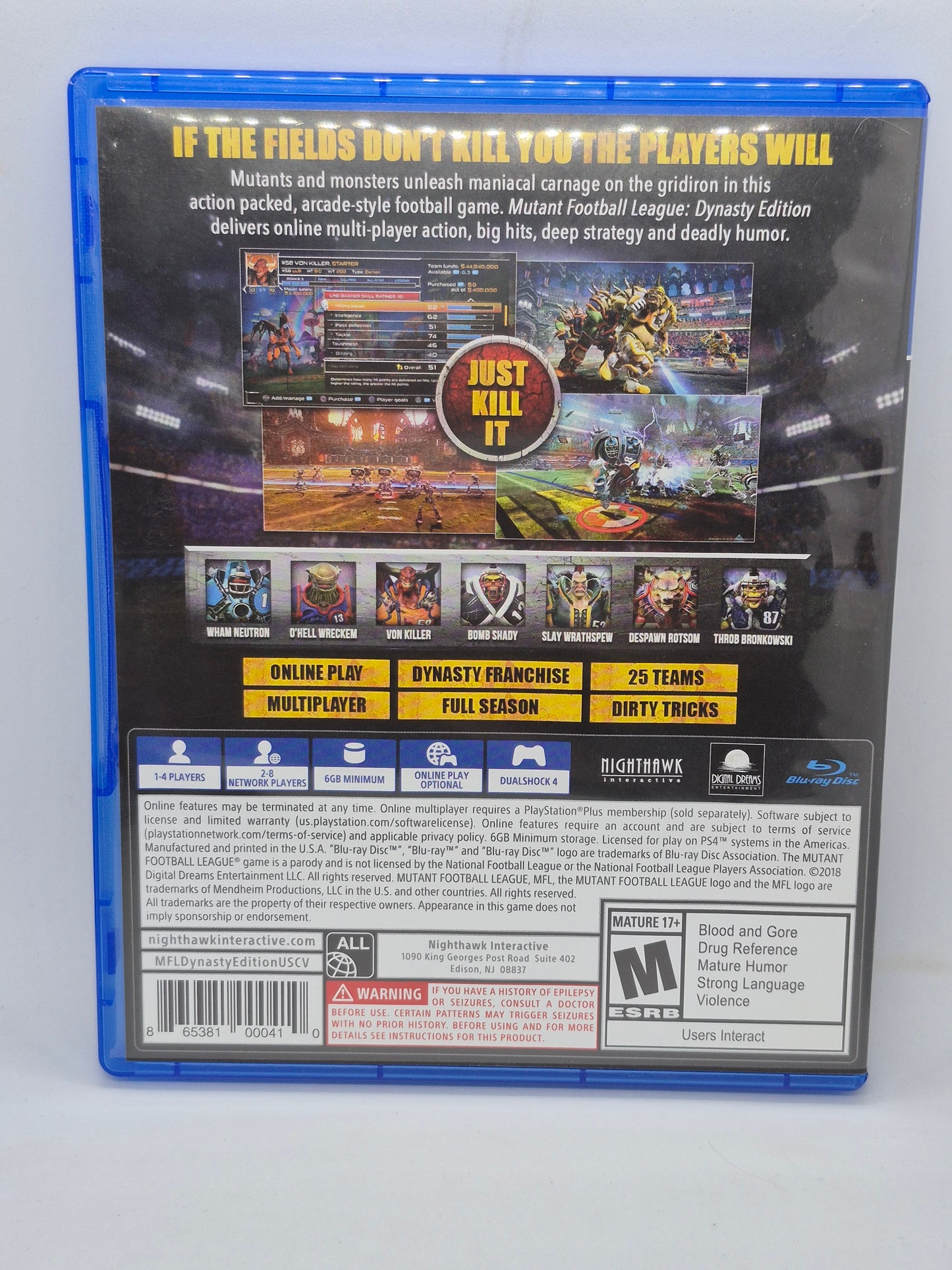 Mutant Football League - Dynasty Edition (Complete)