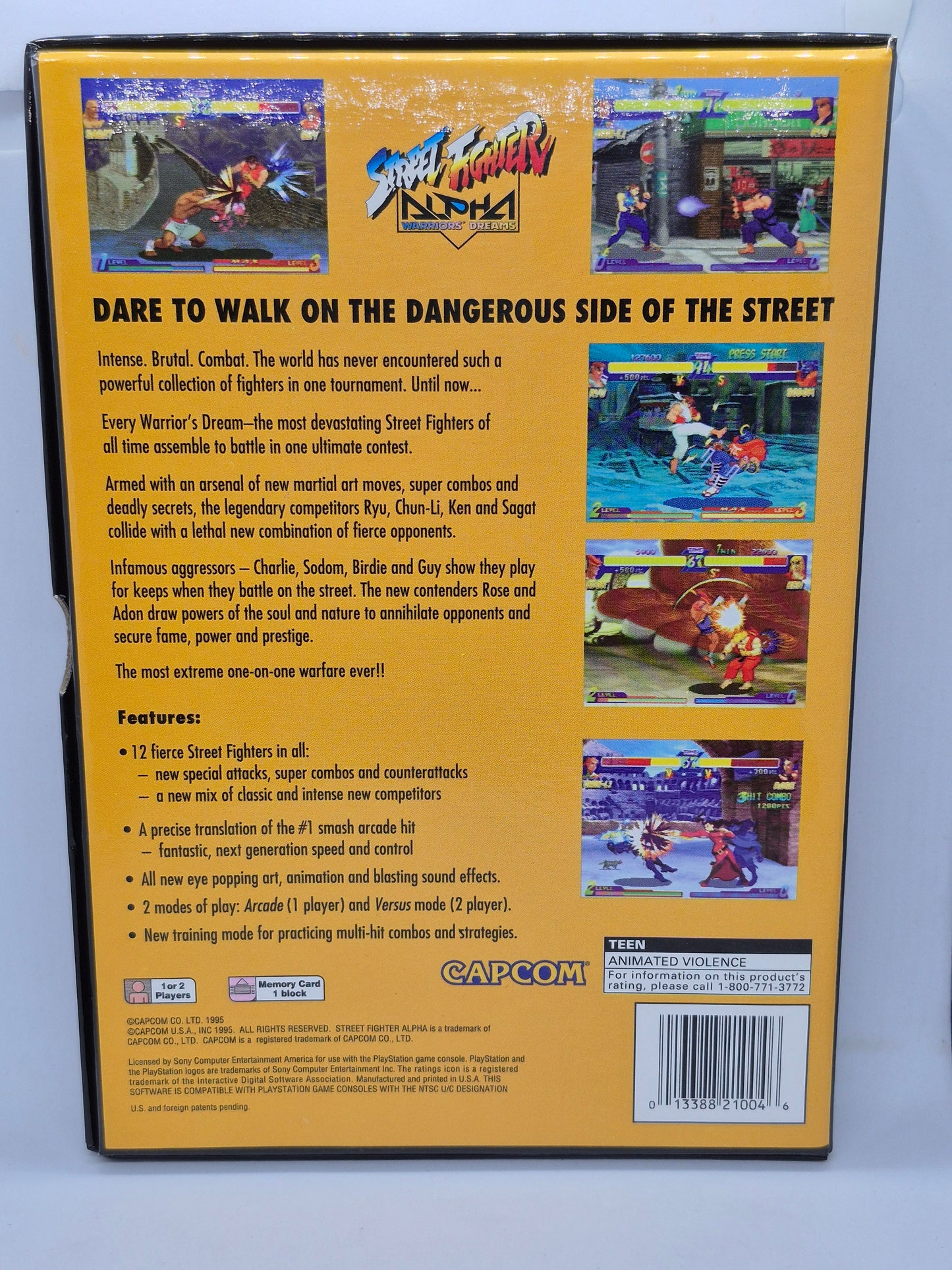 Street Fighter Alpha - Long Box Ver. (Complete)
