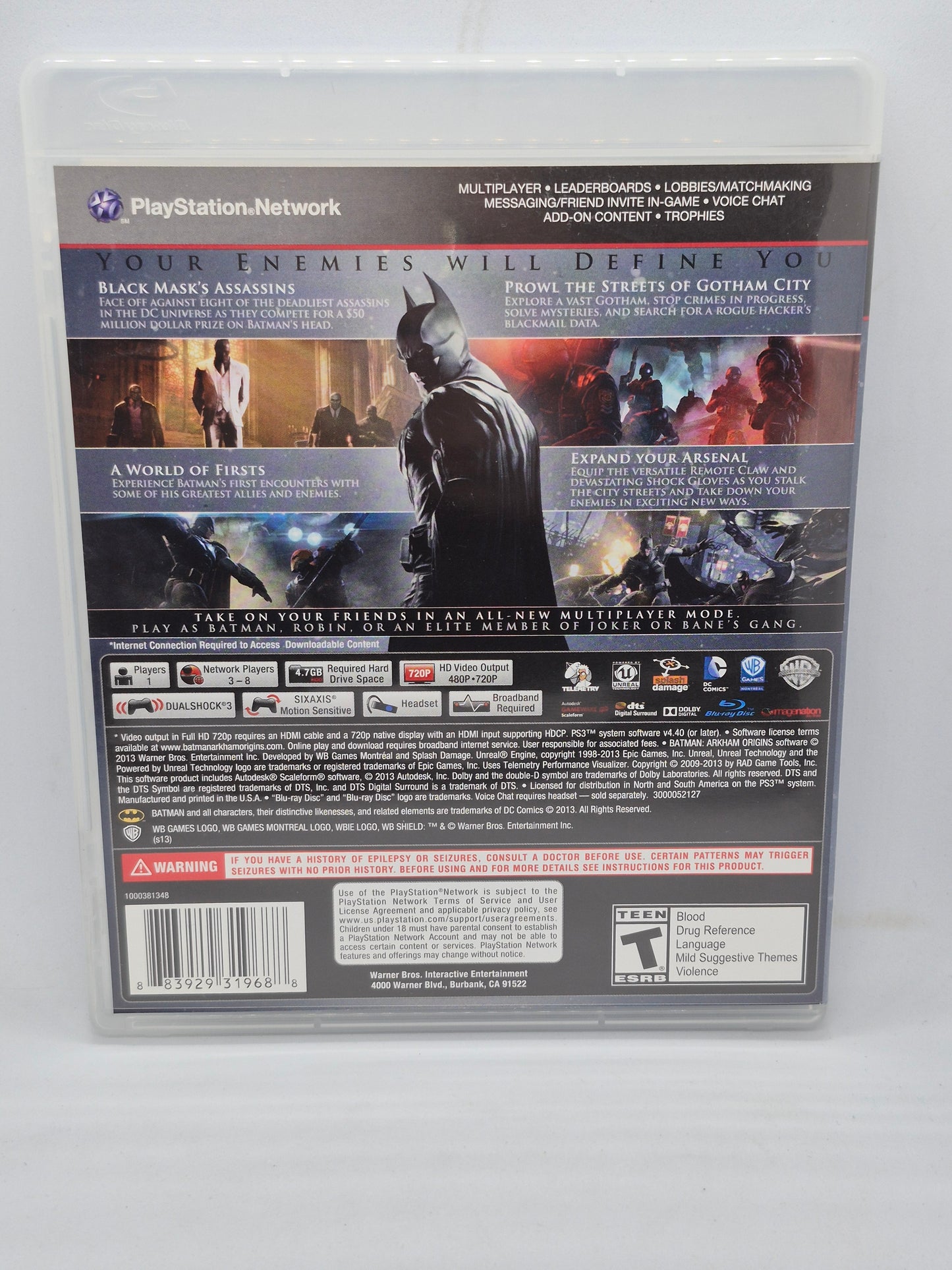 Batman Arkham Origins - Knight Fall Pack (Complete)