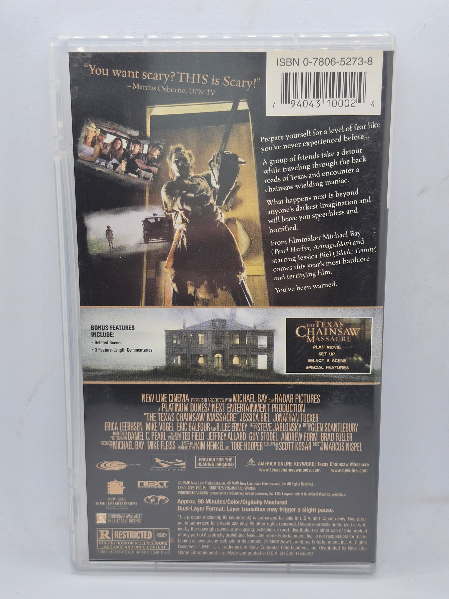 The Texas Chainsaw Massacre UMD (Complete)