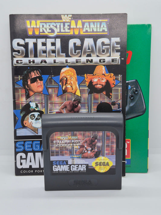 Wrestle Mania - Steel Cage Challenge (Incomplete) Sega Game Gear