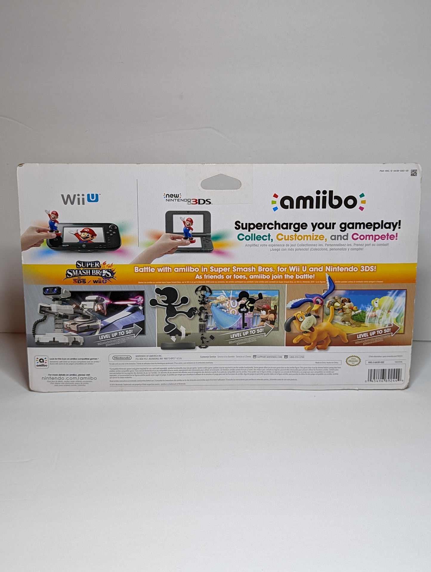 Retro R.o.b, Duck Hunt, Game & Watch 3 Pack Amiibo (Sealed)