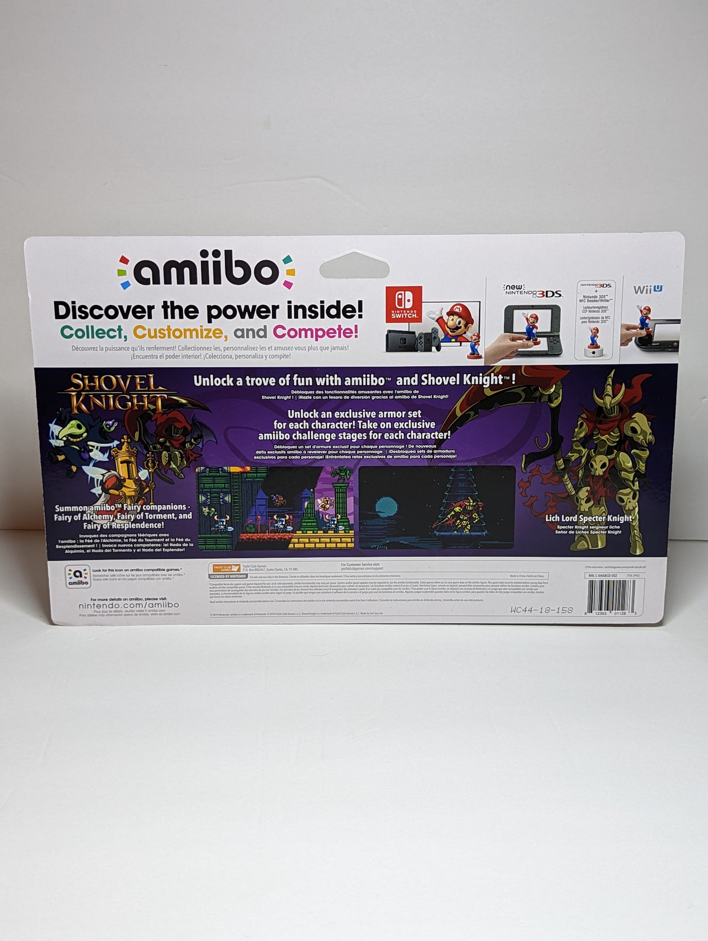 Shovel Knight Series 3 pack - King Knight, Specter Knight, Plague Knight Amiibo (Sealed)