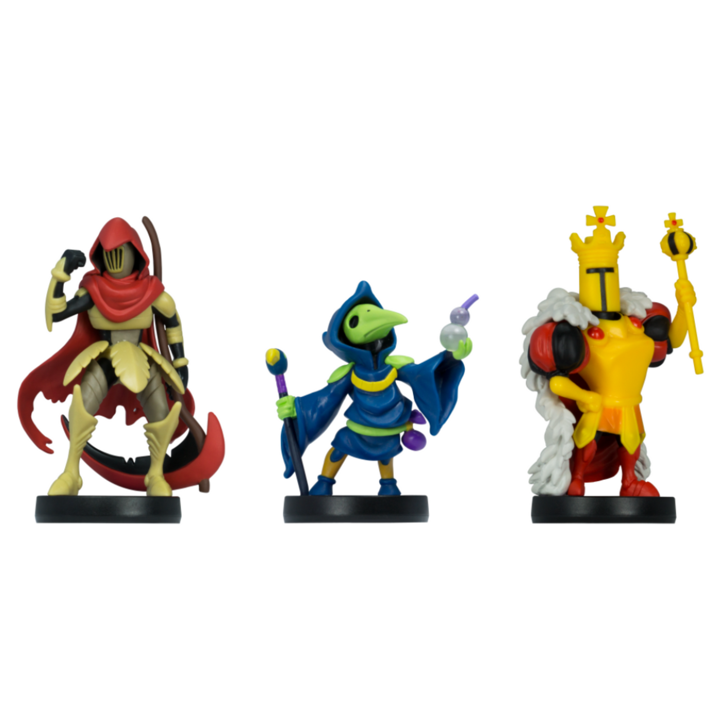 Shovel Knight Series 3 pack - King Knight, Specter Knight, Plague Knight Amiibo (Sealed)