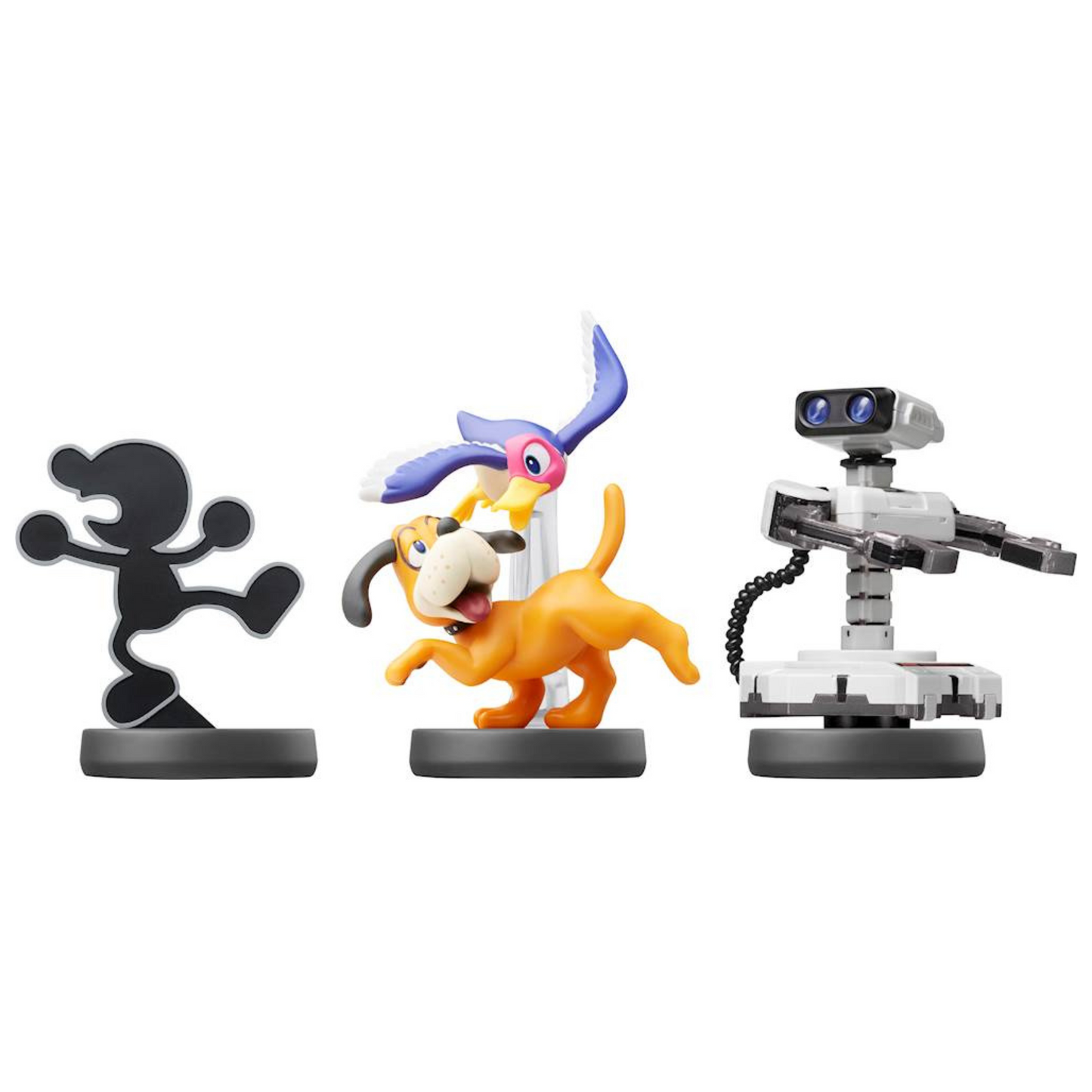 Retro R.o.b, Duck Hunt, Game & Watch 3 Pack Amiibo (Sealed)