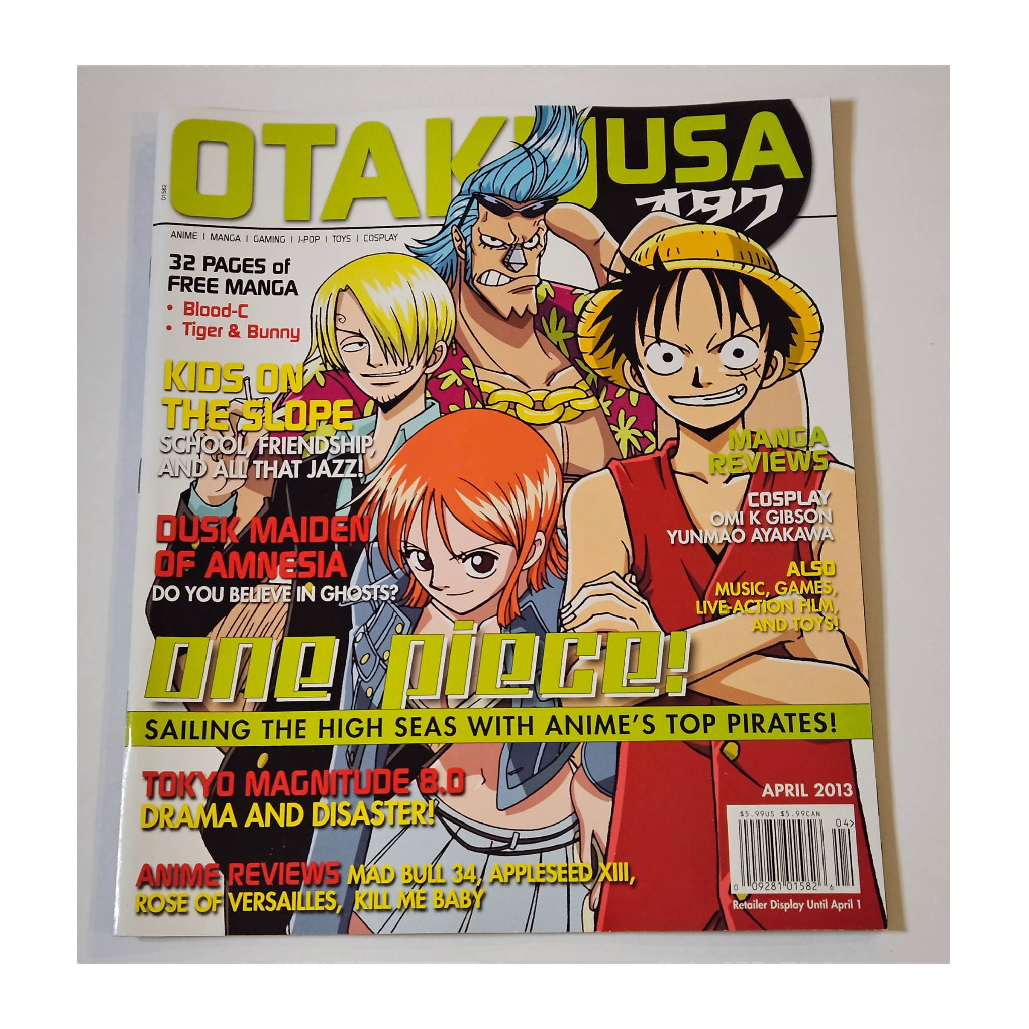 Otaku USA Magazine April 2013 One Piece – Link2YourPast Otaku USA Magazine April 2013 One Piece – Link2YourPast
