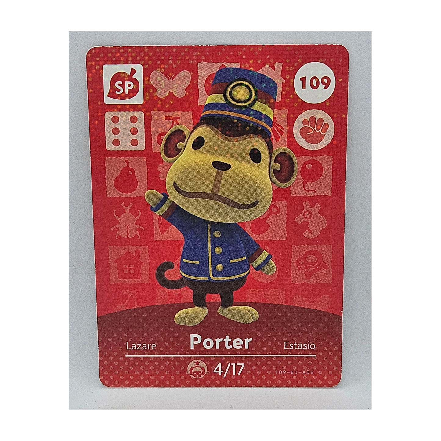 109 Porter Animal Crossing Amiibo Card Series 2