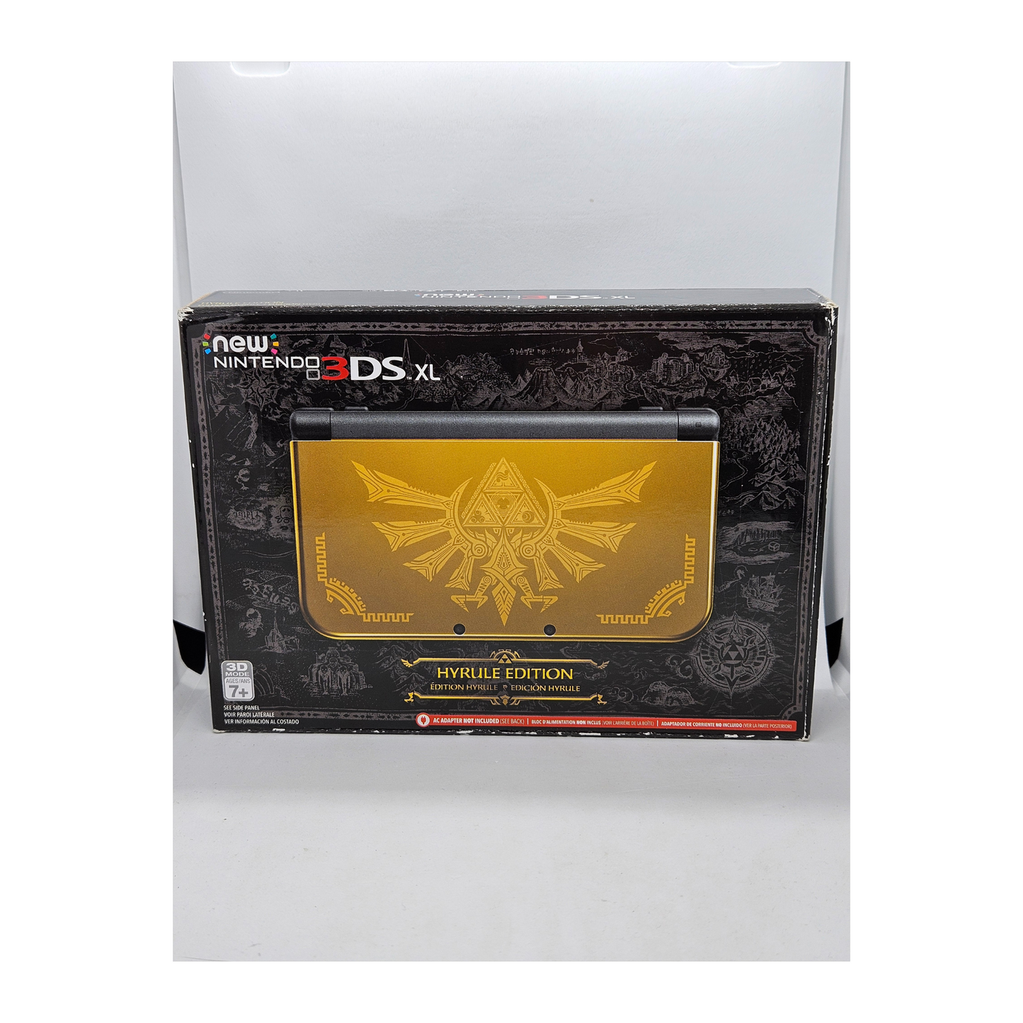 Nintendo New 3DS XL Hyrule Edition - Modded (Complete)