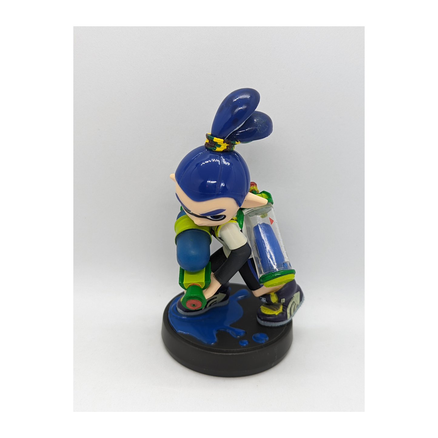 Blue Hair Inkling Boy Amiibo (Loose)