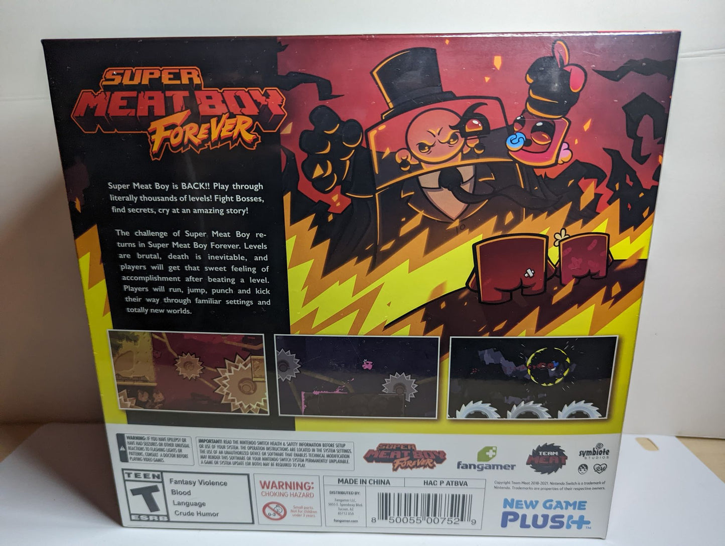 Super Meat Boy Forever Digital Code & Plush (Sealed)