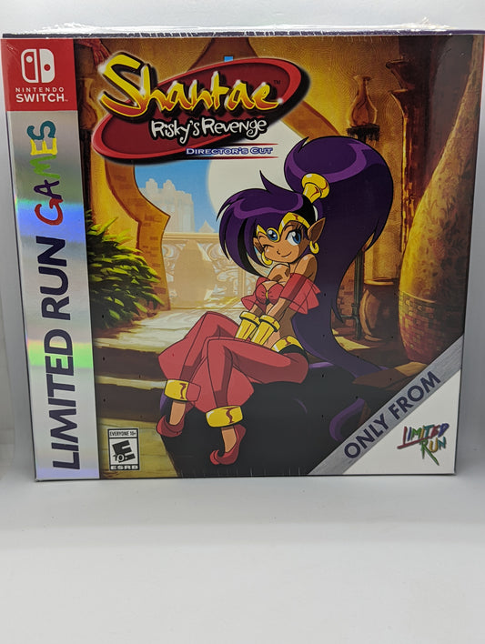 Shantae: Risky's Revenge Retro Box Edition Switch Limited Run #84 (Sealed)