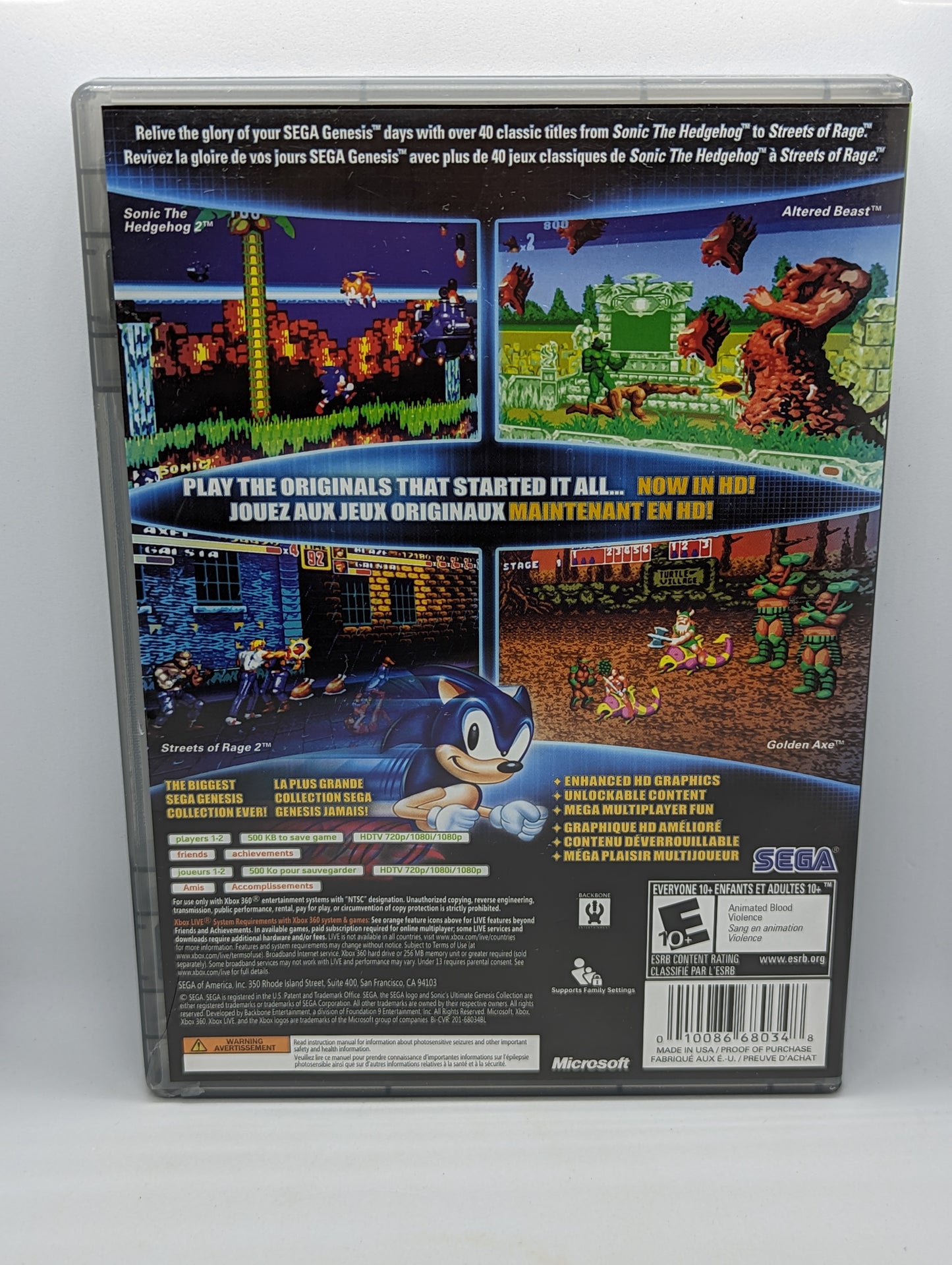 Sonic's Ultimate Genesis Collection (Complete)