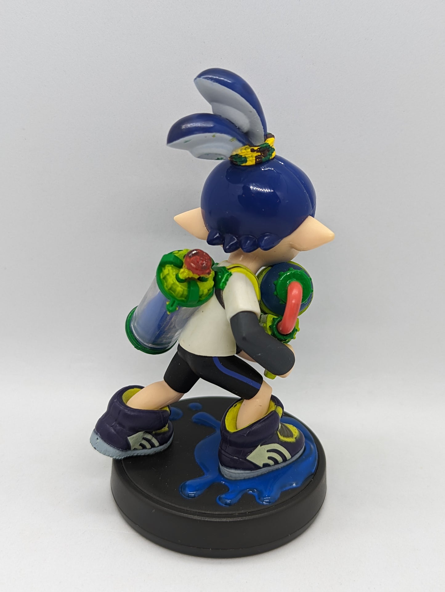 Blue Hair Inkling Boy Amiibo (Loose)