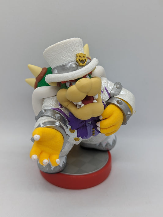 Bowser Wedding Outfit Amiibo (Loose)