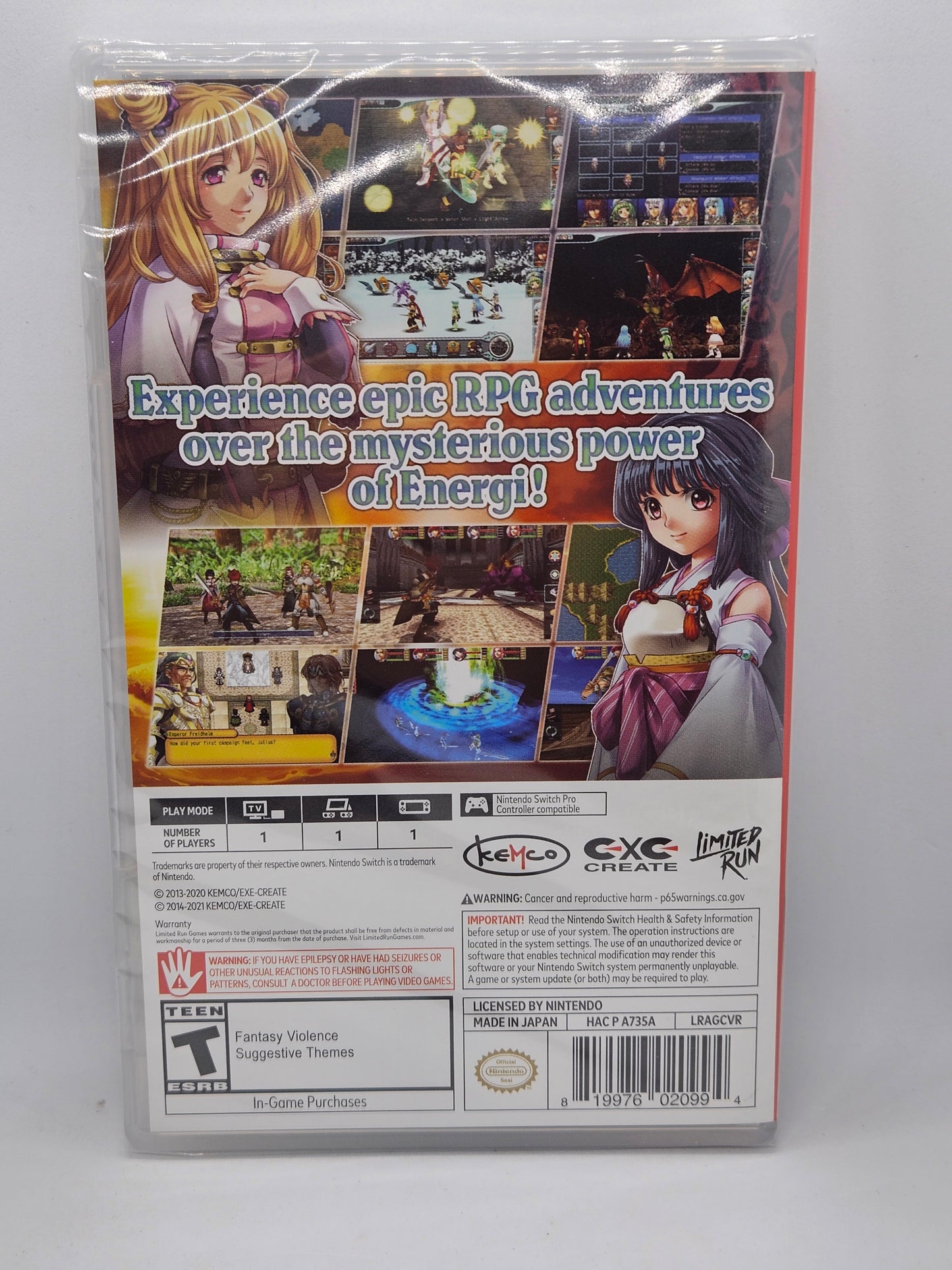 Alphadia Genesis 1&2 (Sealed)