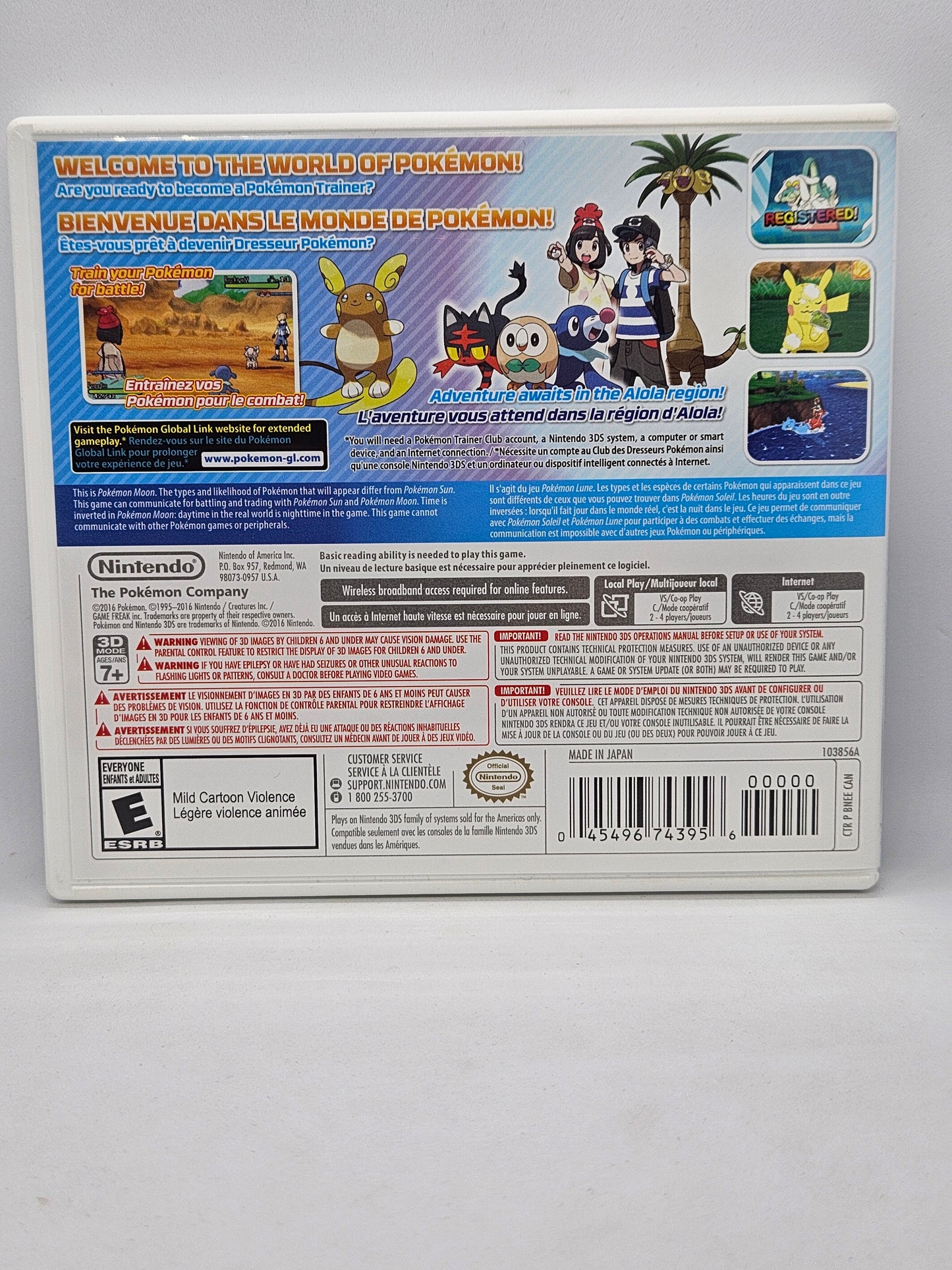 Pokemon Moon (No Manual)