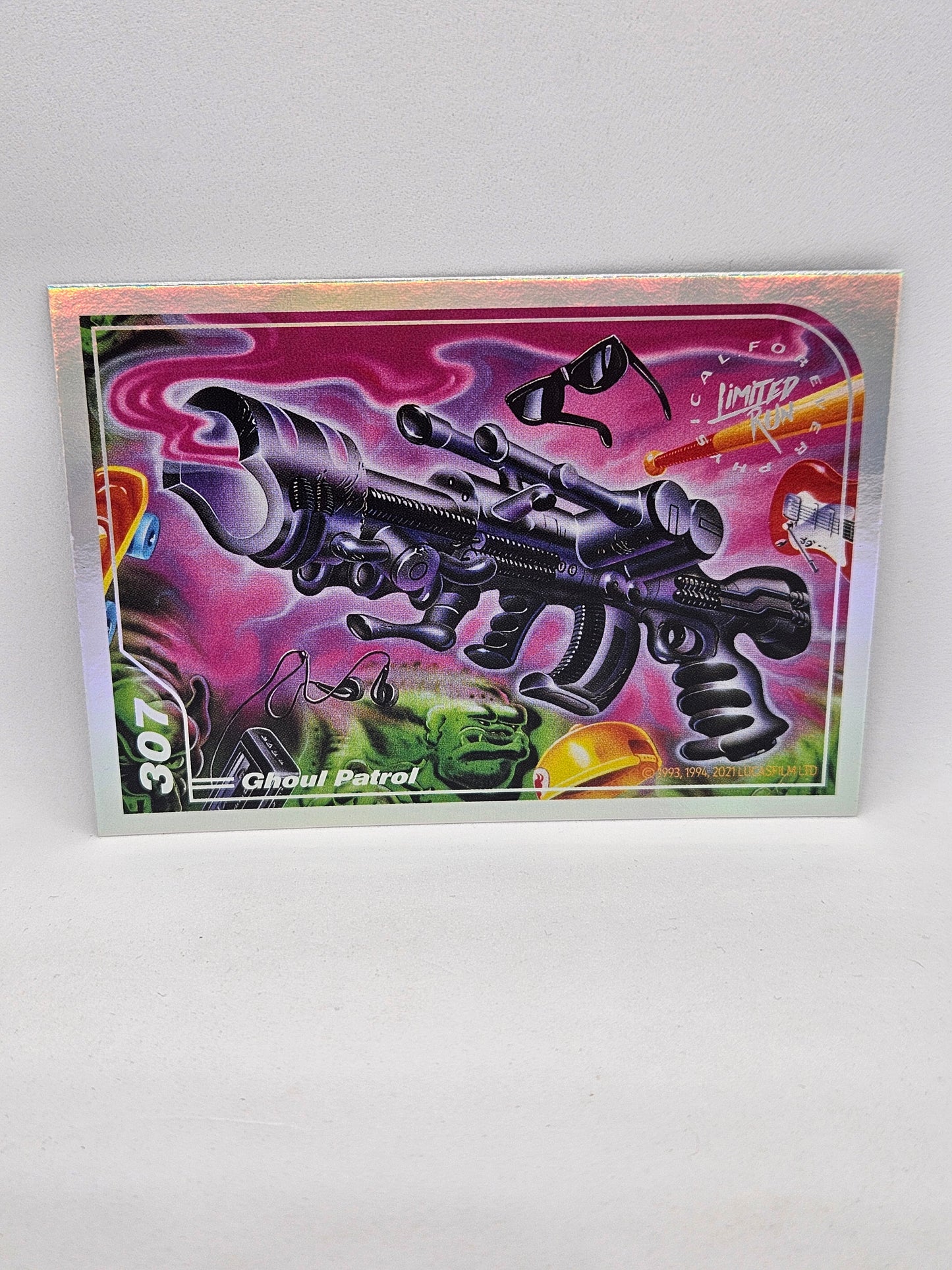 (S2.) 307 Ghoul Patrol LRG Trading Card (Silver)