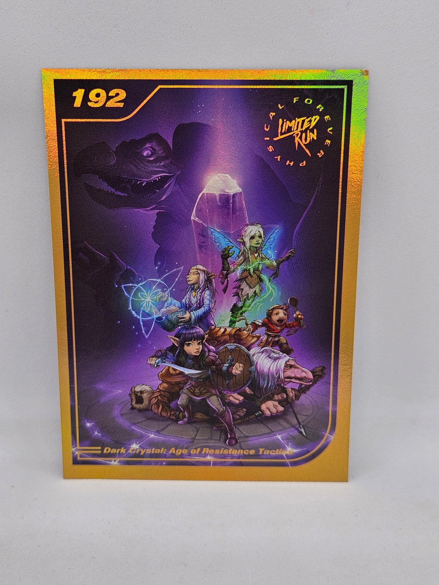 (S2.) 192 Dark Crystal LRG Trading Card (Gold)