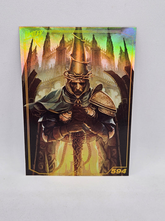 (S1.) 594 Blasphemous LRG Trading Card (Gold)