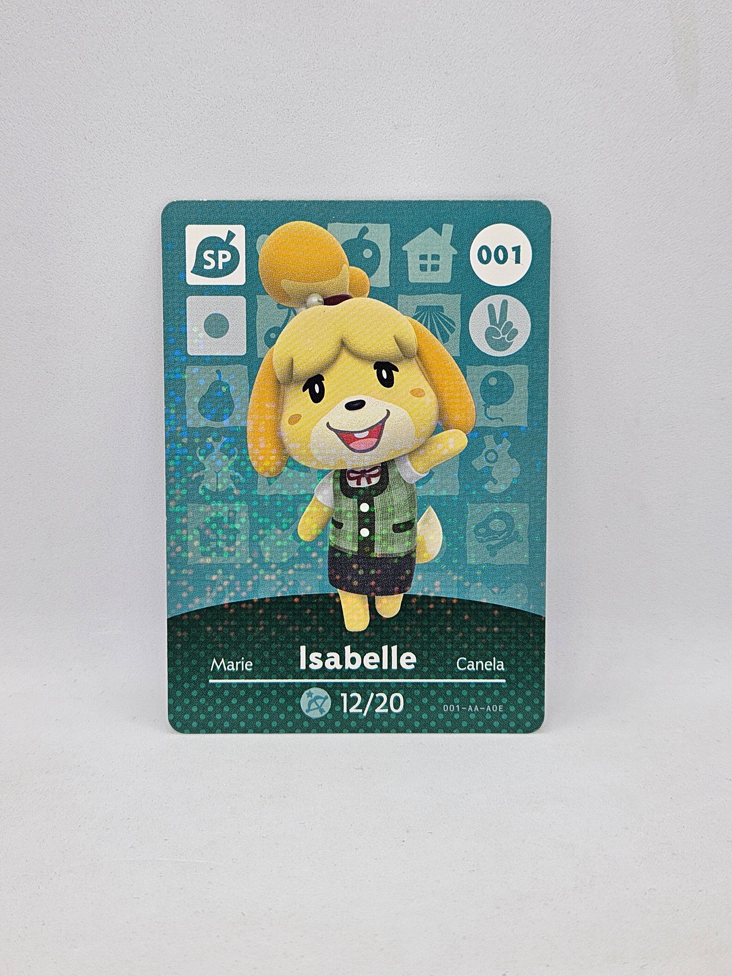 001 Isabelle Animal Crossing Amiibo Card Series 1