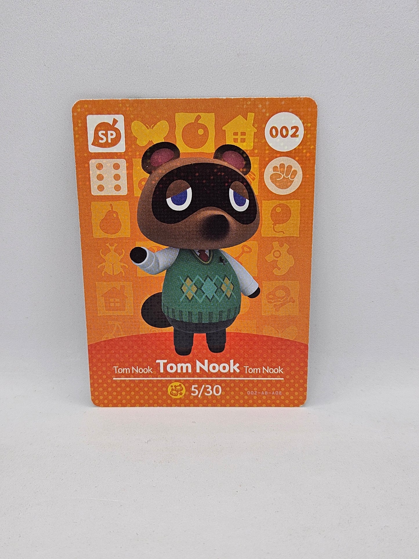 002 Tom Nook Animal Crossing Amiibo Card Series 1