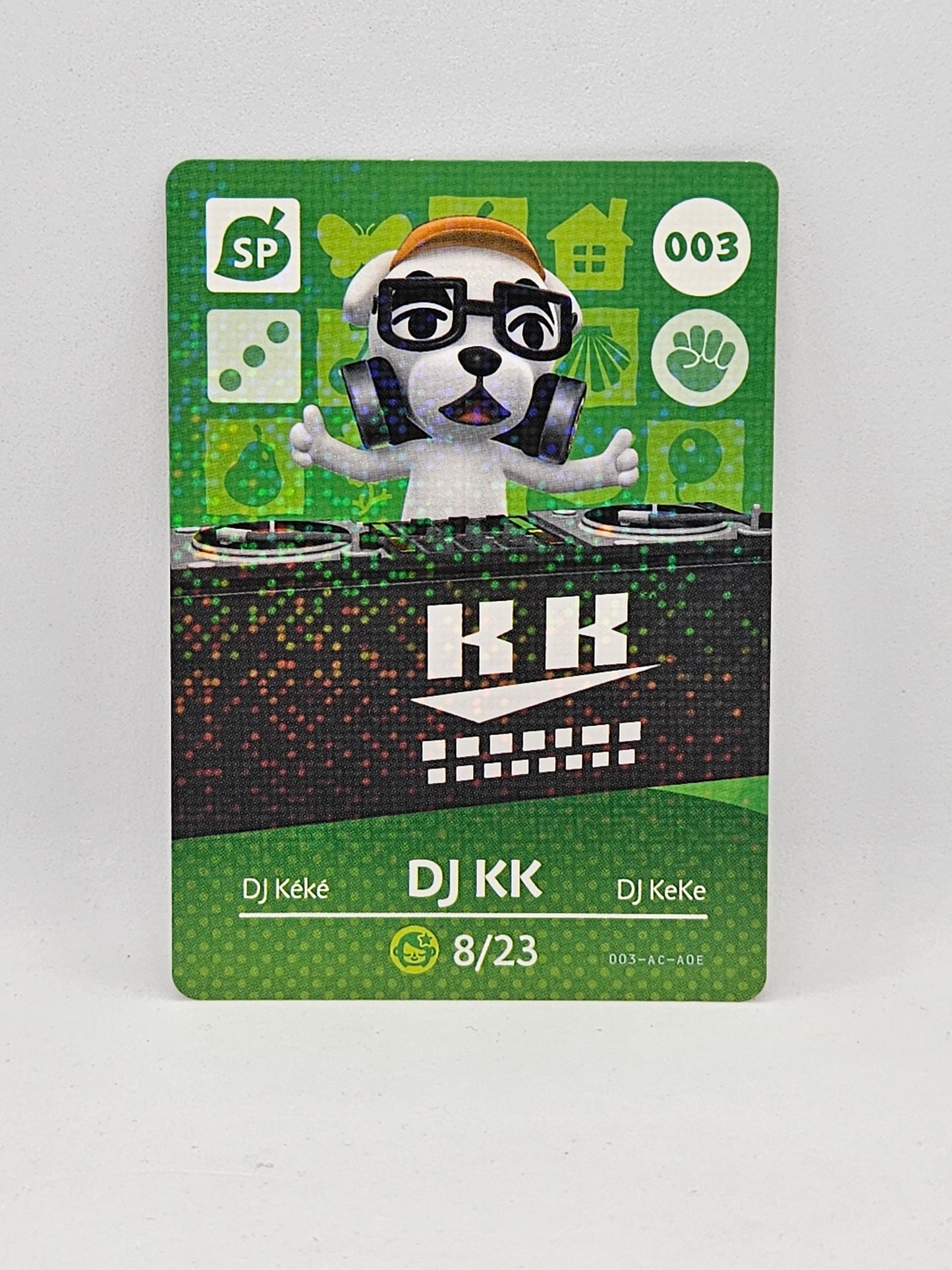 003 DJ KK Animal Crossing Amiibo Card Series 1