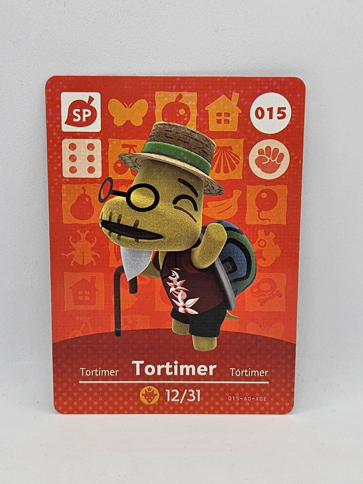 015 Tortimer Animal Crossing Amiibo Card Series 1