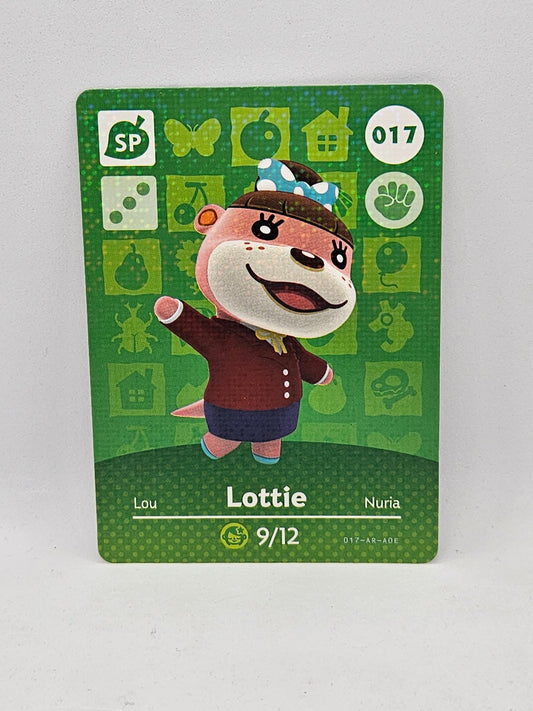 017 Lottie Animal Crossing Amiibo Card Series 1