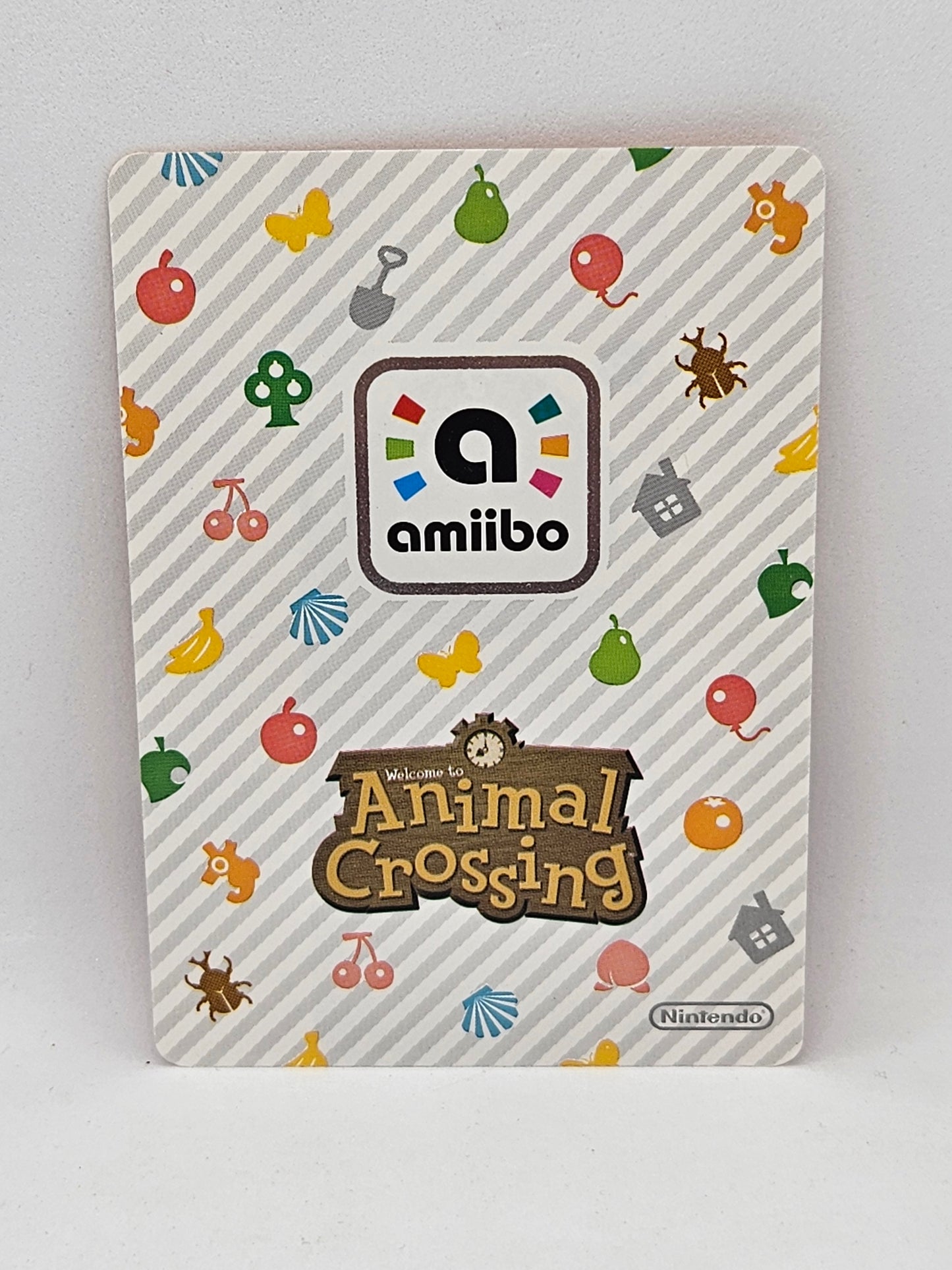 018 Bob Animal Crossing Amiibo Card Series 1