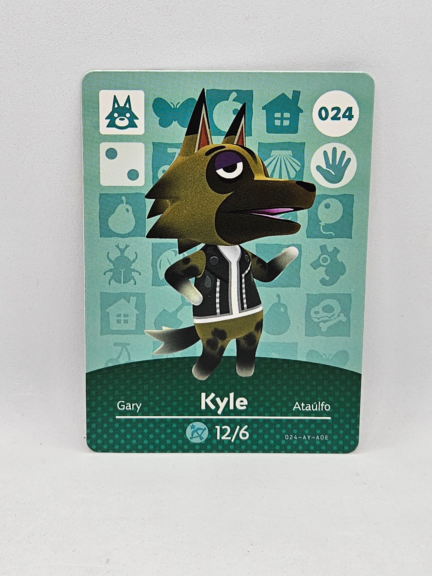 024 Kyle Animal Crossing Amiibo Card Series 1