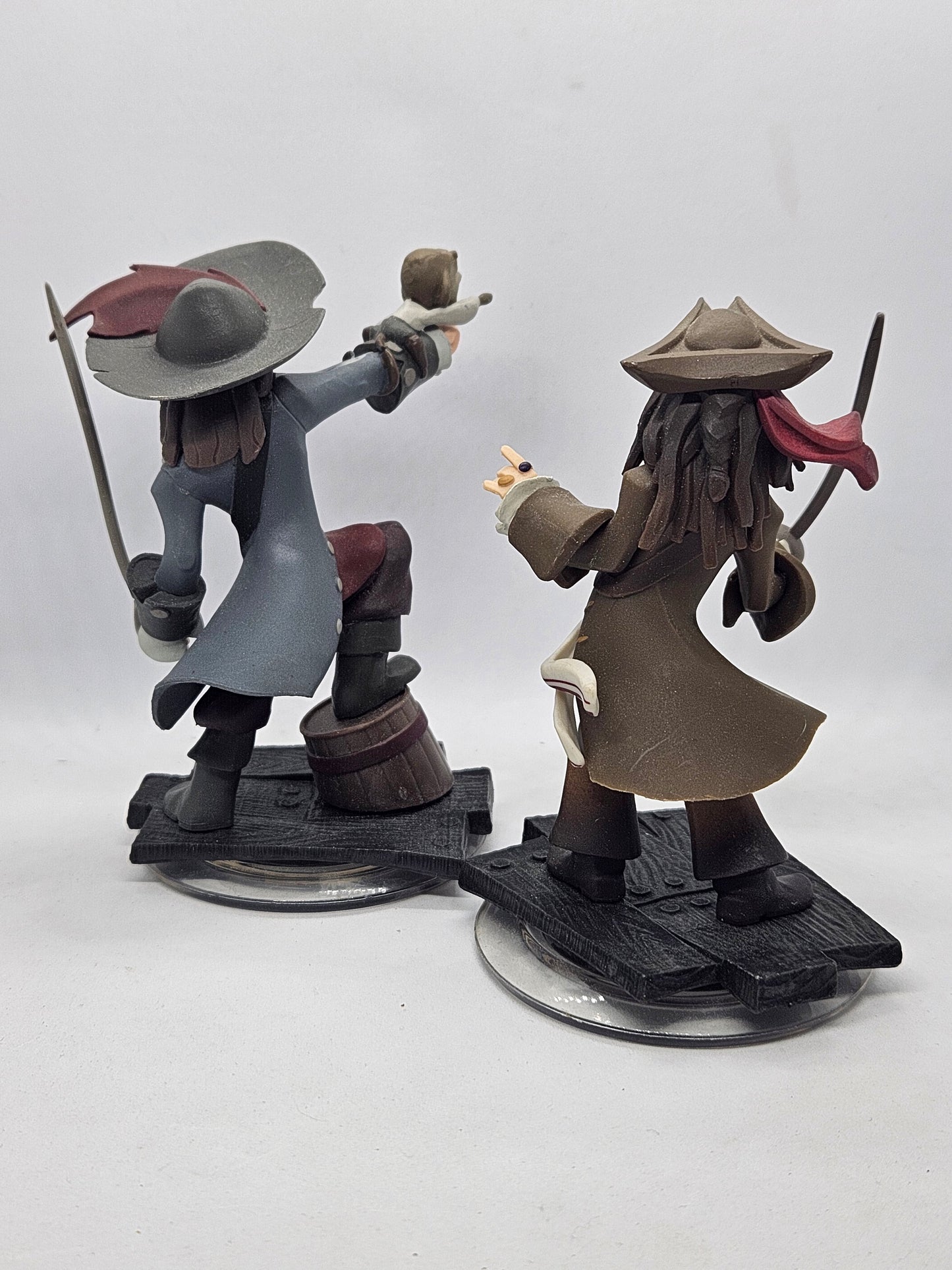 Disney Infinity:  Jack Sparrow & Barbossa (Loose)