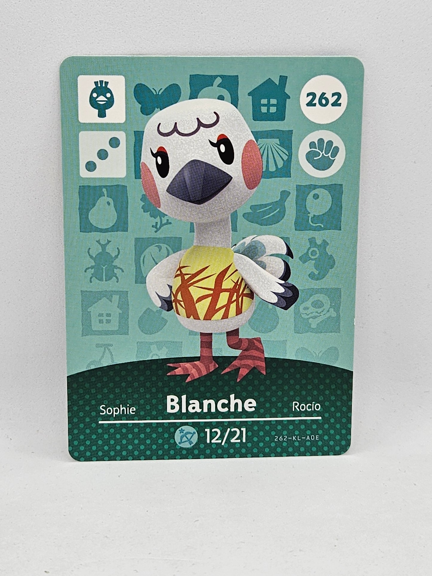 262 Blanche Animal Crossing Amiibo Card Series 3