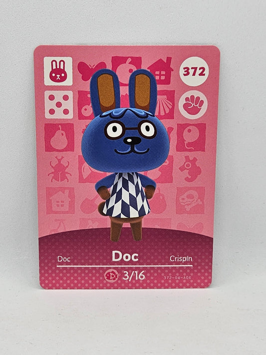 372 Doc Animal Crossing Amiibo Card Series 4