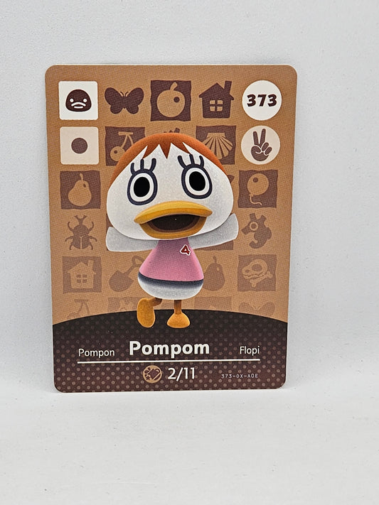 373 Pompom Animal Crossing Amiibo Card Series 4