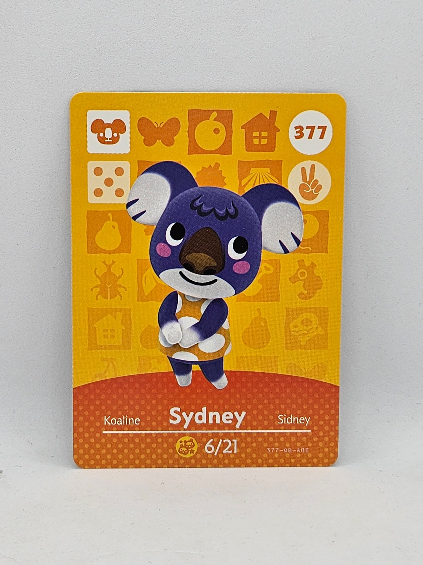 377 Sydney Animal Crossing Amiibo Card Series 4