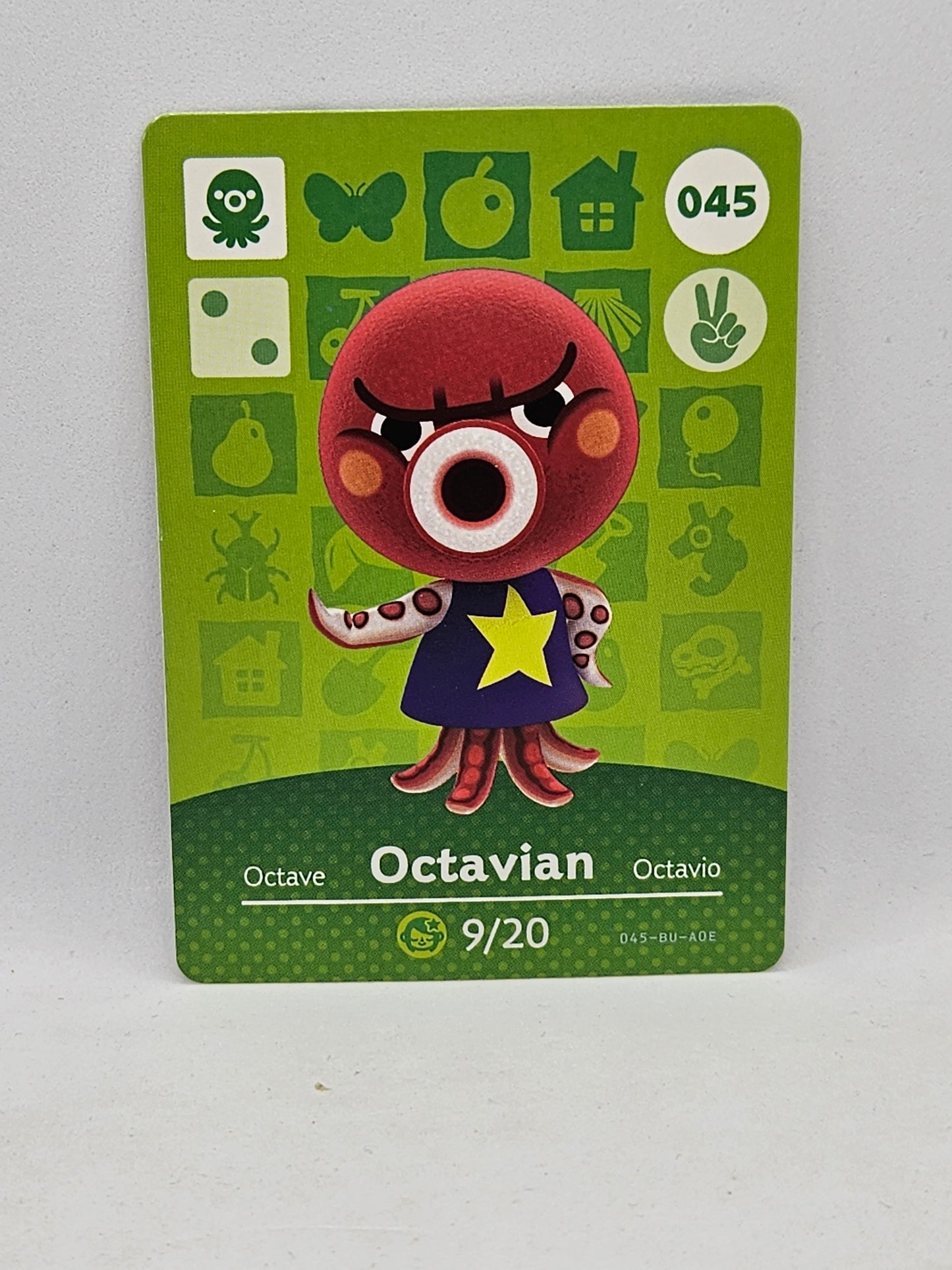 045 Octavian Animal Crossing Amiibo Card Series 1