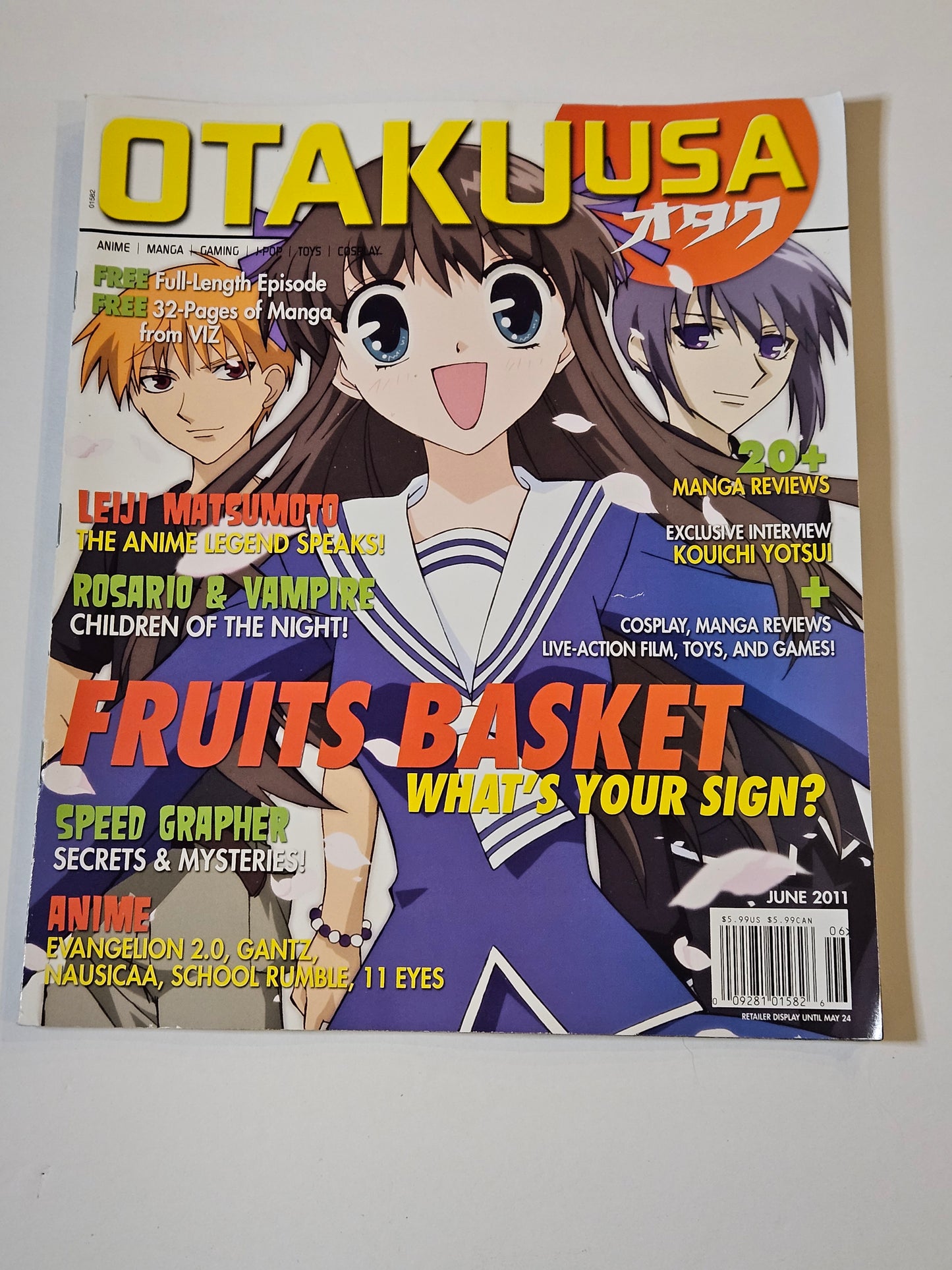 Otaku USA Magazine June 2011 Fruits Basket