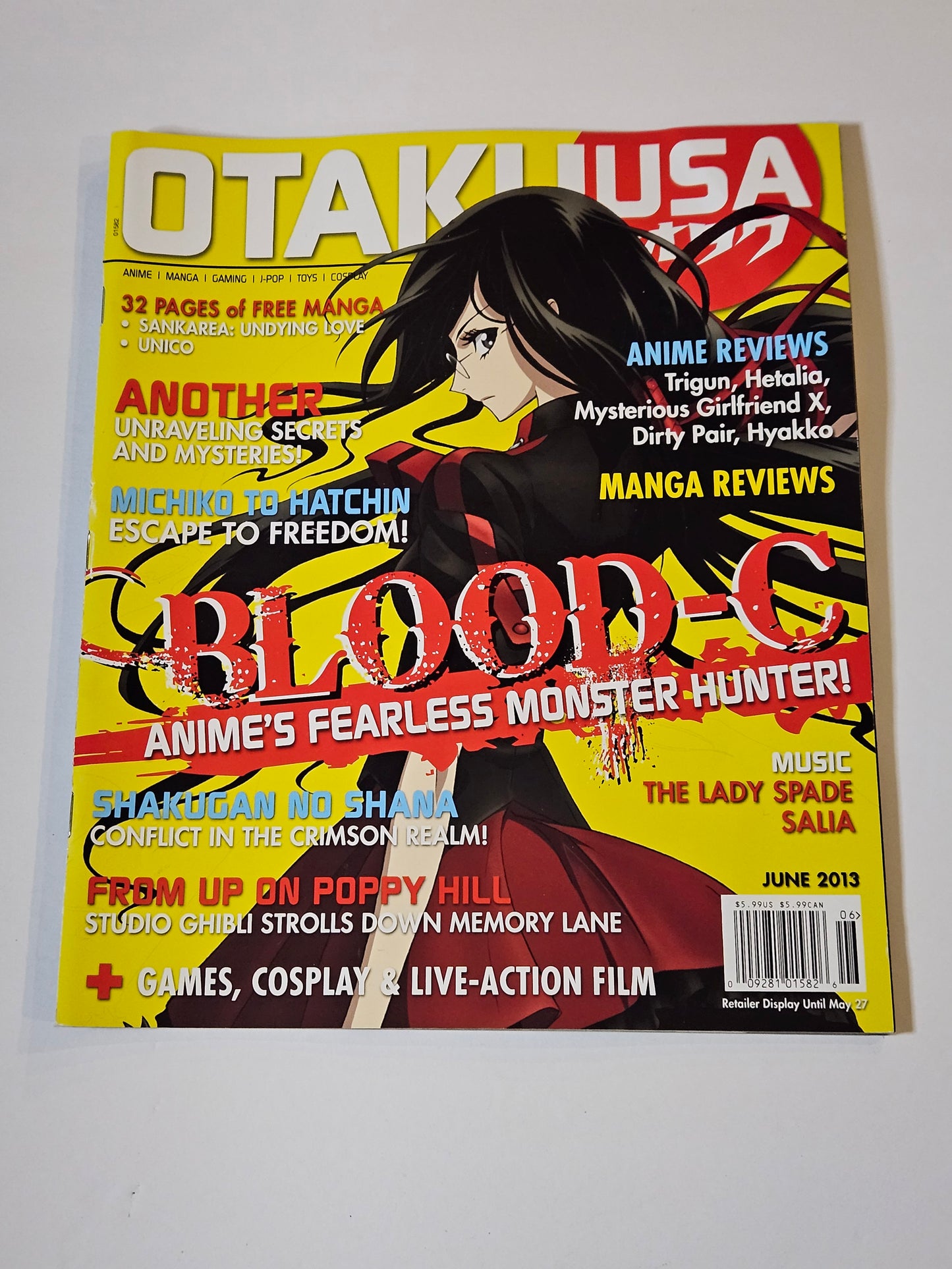 Otaku USA Magazine June 2013 Blood-C